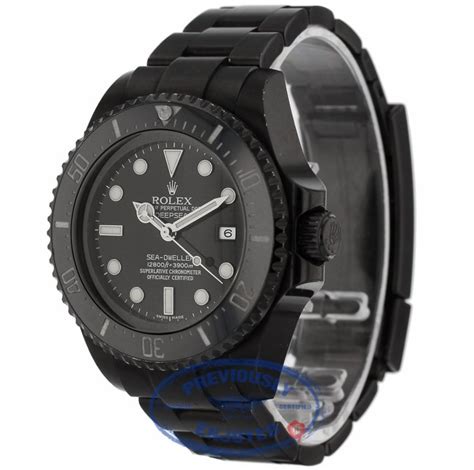 rolex deepsea blackout predator price|Rolex deep sea depth.